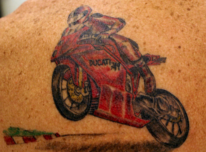 MotoGP World - MotoGP and Bike Tattoos #1: Ducati Tattoos