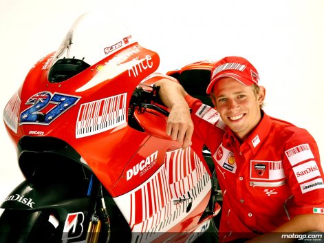 Ducati Rider Casey Stoner