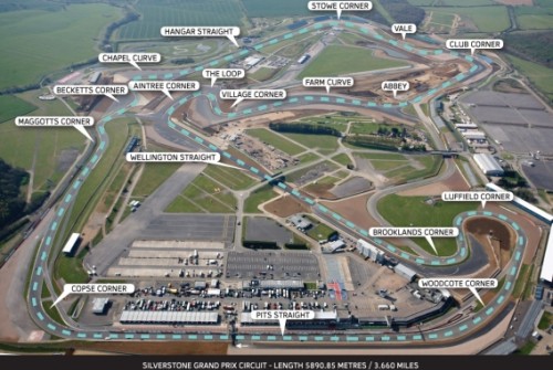 silverstone race track