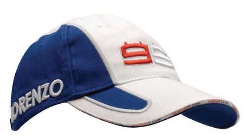 jorge lorenzo cap blue