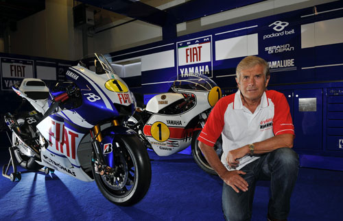 Agostini and the Yamahas