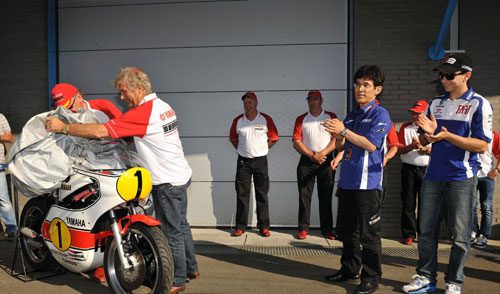 Agostini unveils the YZR500 OW23