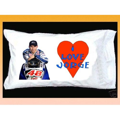 jorge lorenzo pillowcase