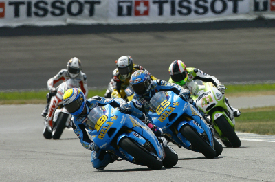 Bautista and Capirossi at US GP