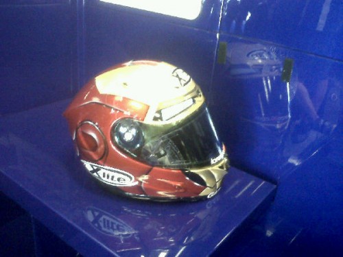 Jorge Lorenzo Iron Man Helmet