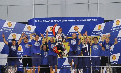 Jorge Lorenzo 2010 MotoGP World Champion