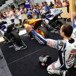 Jorge Lorenzo post race