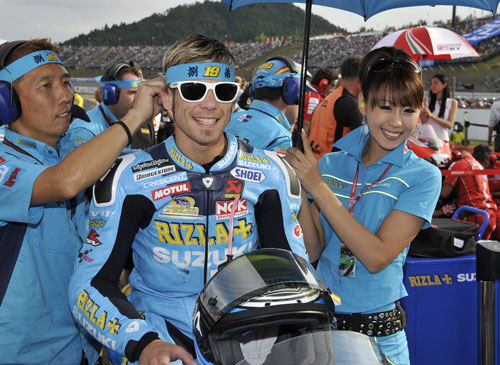 Alvaro Bautista in Japan