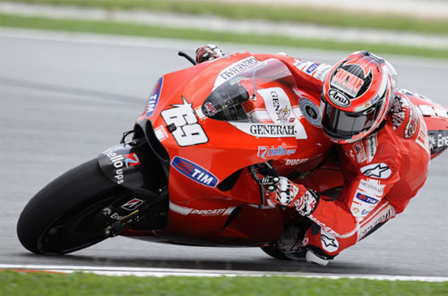 Nicky Hayden at Sepang