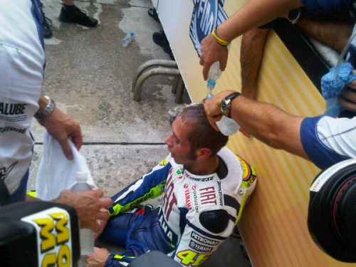 Valentino Rossi after the Malaysian MotoGP