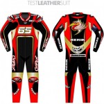 Loris Capirossi testing leathers