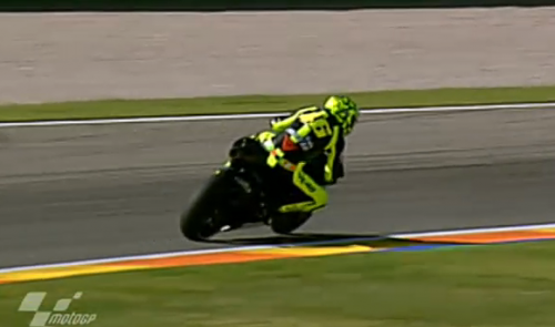 Rossi and the Ducati