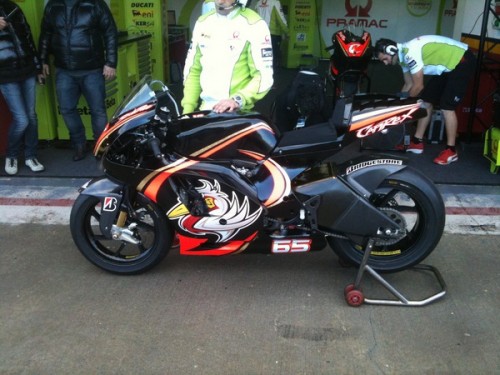 Loris Capirossi's Pramac Ducati