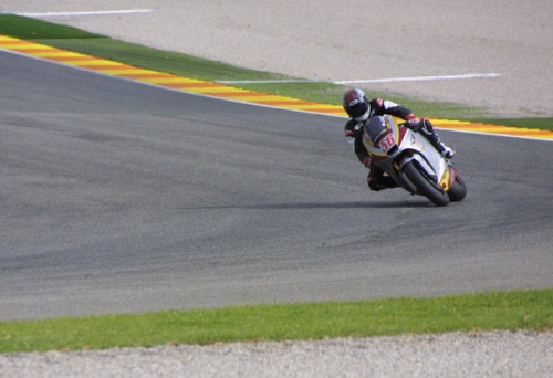 Mika Kallio riding for Marc VDS in Moto2 testing