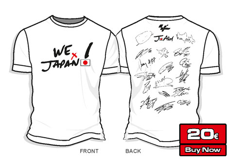 MotoGP "We are for Japan" T-Shirt