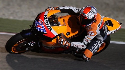 Casey Stoner in Qatar