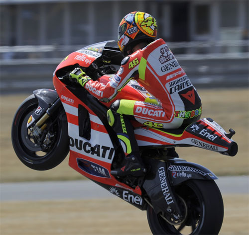 Valentino Rossi Le Mans