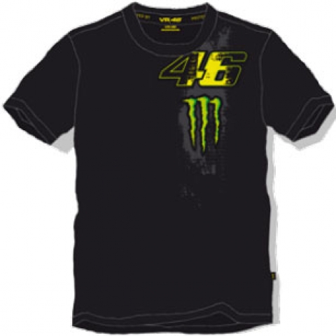 Valentino Rossi T-Shirt 'Scratch' 46 Monster T-Shirt: