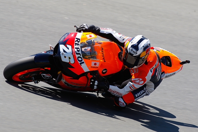 Dani Pedrosa Sachsenring 2011