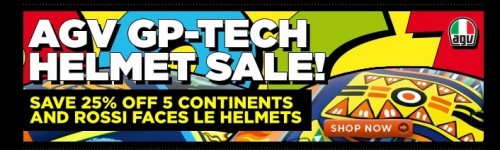 AGV Helmet Sale (Valentino Rossi)
