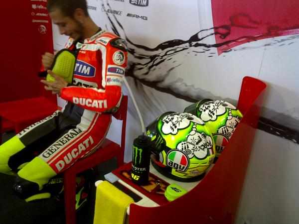 Rossi Misano Helmet 2011