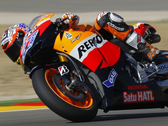 Casey Stoner at Aragon