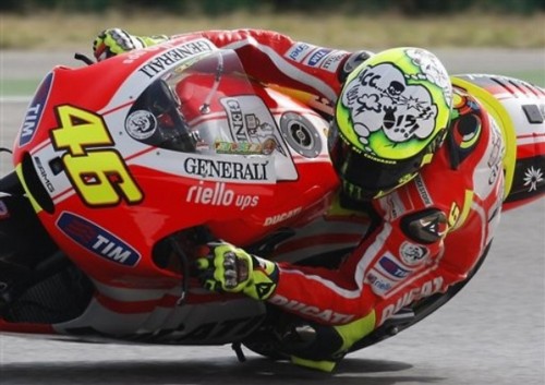 Valentino Rossi at Misano 2011