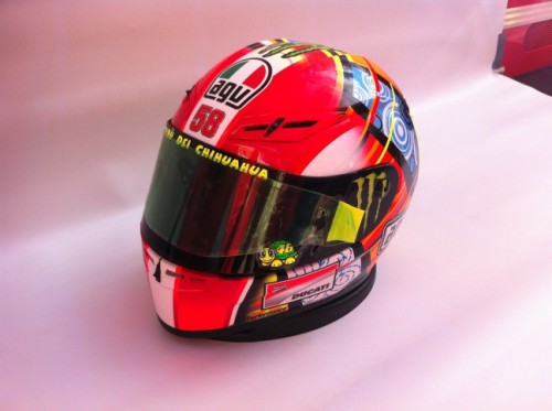 Simoncelli Tribute Helmet